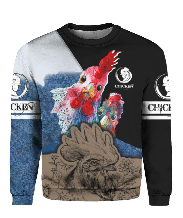 Chicken Art 3D All Over Print | For Men & Women | Adult | HP1267-BehighStyle