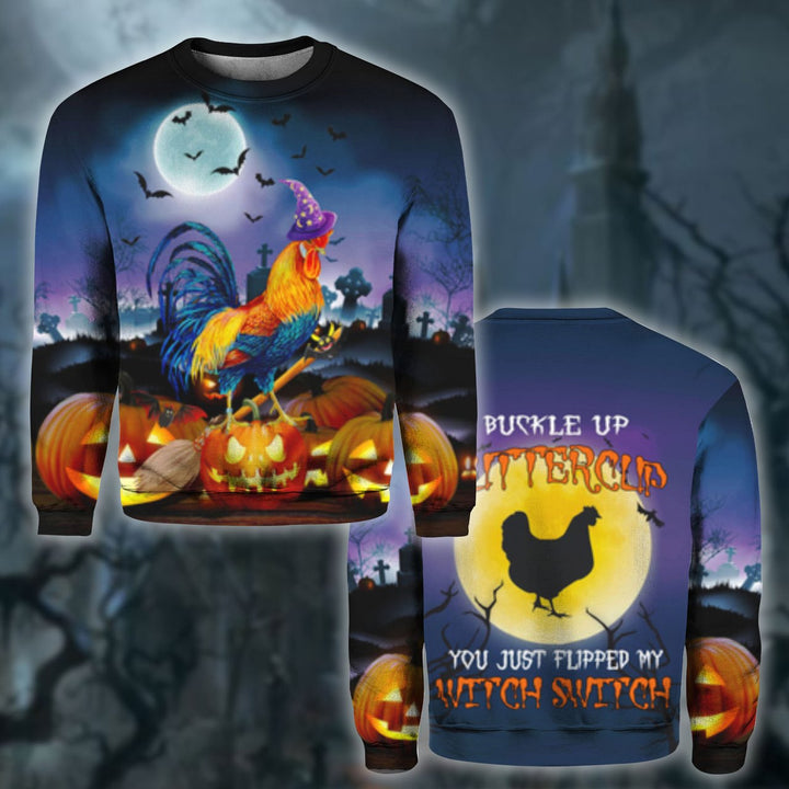 Chicken Halloween 3D All Over Print | For Men & Women | Adult | HP1834-BehighStyle