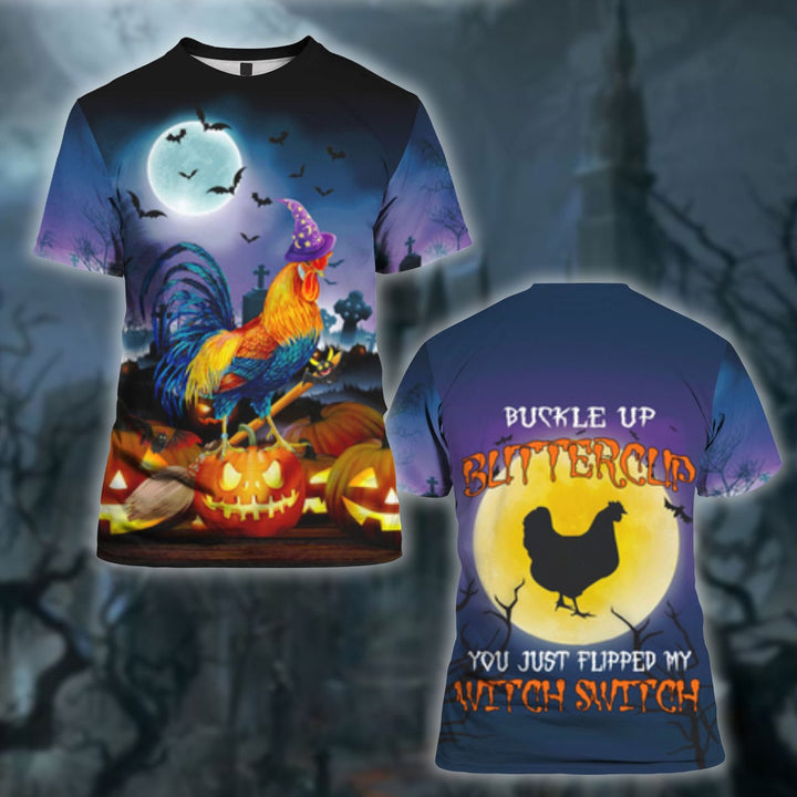 Chicken Halloween 3D All Over Print | For Men & Women | Adult | HP1834-BehighStyle