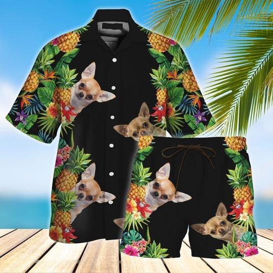 Chihuahua Hawaiian Shirt Set | For Men & Women | HS143-BehighStyle