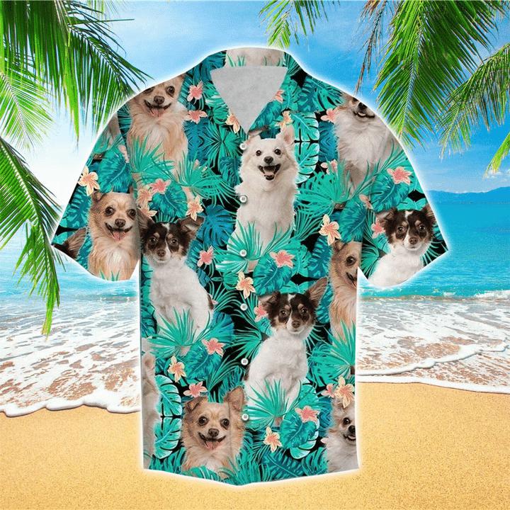 Chihuahua Tropical Tree Hawaiian Shirt | For Men & Women | HW1311-BehighStyle