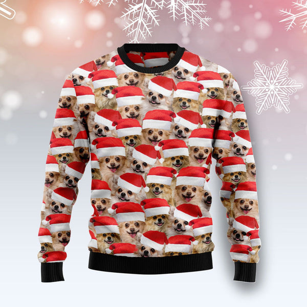 Chihuahua Ugly Christmas Sweater | For Men & Women | Adult | US1255-BehighStyle