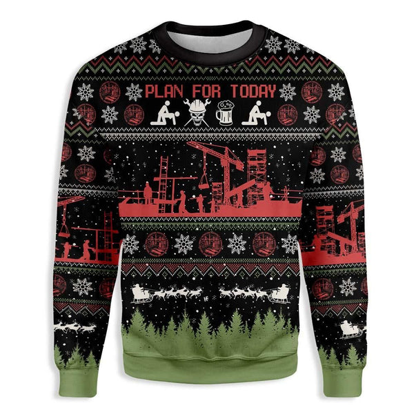 Christian Ironworker Ugly Christmas Sweater | Adult | US2068