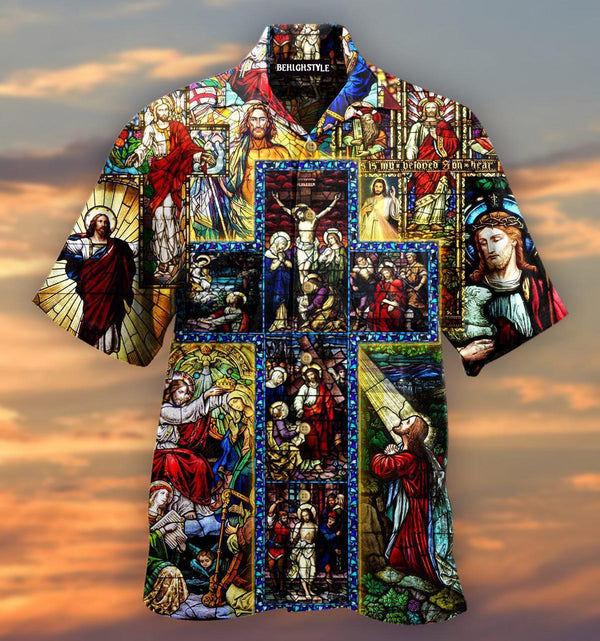 Christian Jesus Catholic Aloha Hawaiian Shirt | For Men & Women | HW2853-BehighStyle