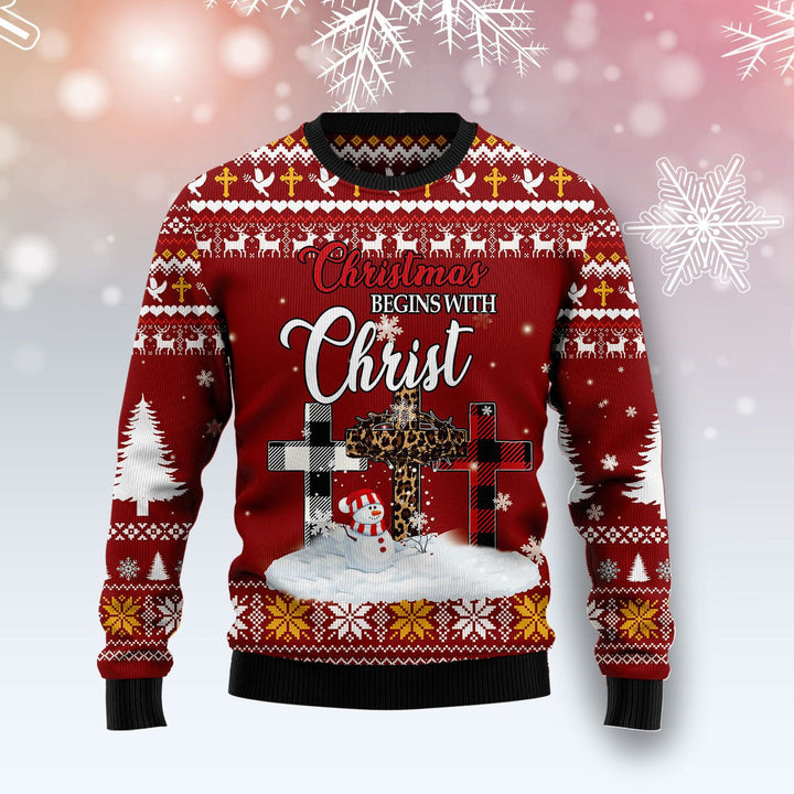 Christian Noel Ugly Christmas Sweater | For Men & Women | Adult | US1329-BehighStyle