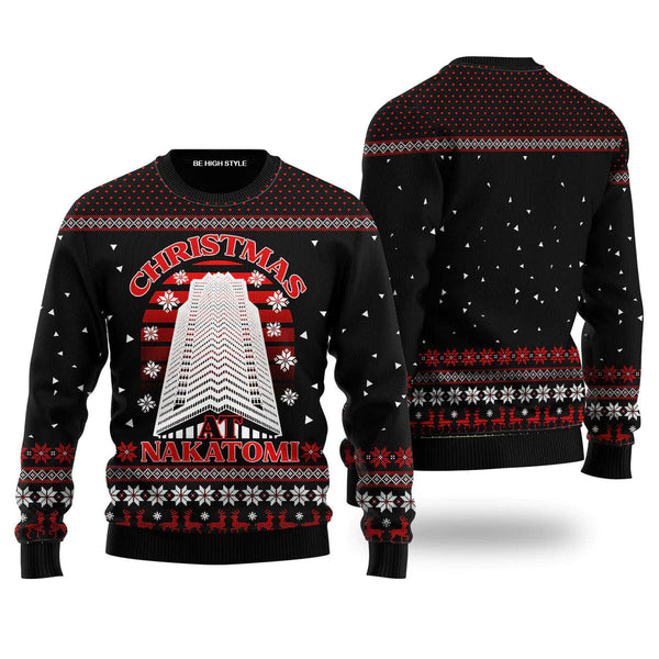 Christmas At Nakatomi Plaza Ugly Christmas Sweater | Adult | US2207