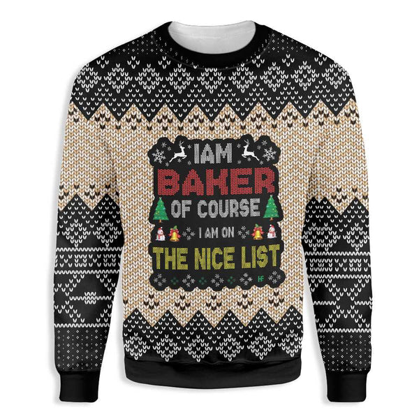 Christmas Baking Ugly Christmas Sweater | For Men & Women | Adult | US1594-BehighStyle