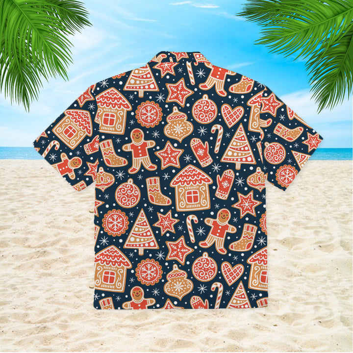 Christmas Gingerbread Cookies Hawaiian Shirt | For Men & Women | HW1125-BehighStyle