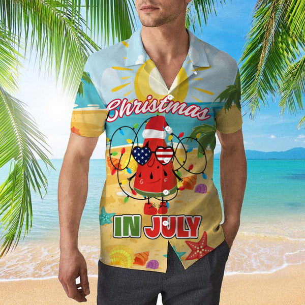 Christmas In July Sunglasses USA Hawaiian Shirt | For Men & Women | HW1869-BehighStyle