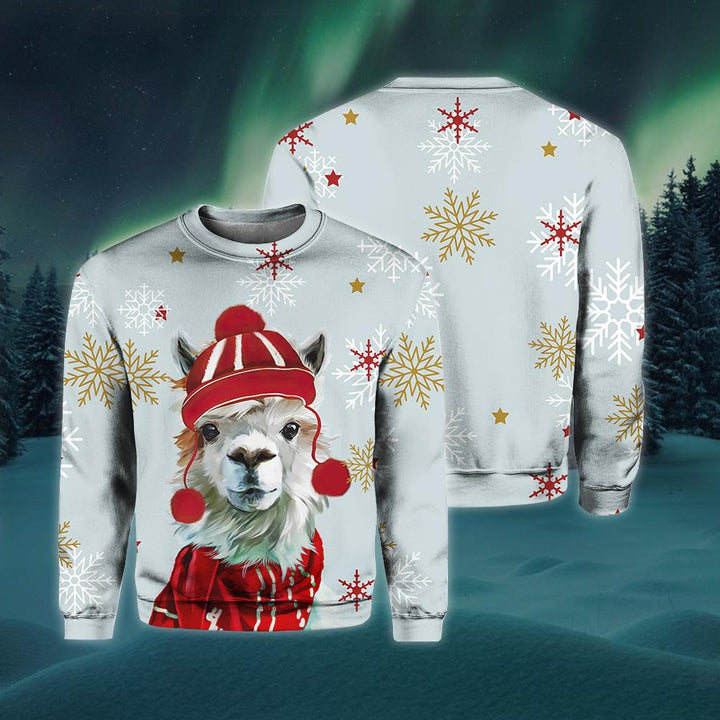 Christmas Llama 3D All Over Print | For Men & Women | Adult | HP1460-BehighStyle