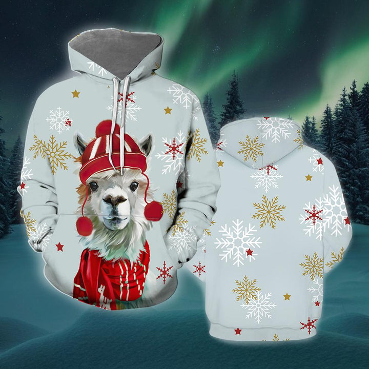 Christmas Llama 3D All Over Print | For Men & Women | Adult | HP1460-BehighStyle