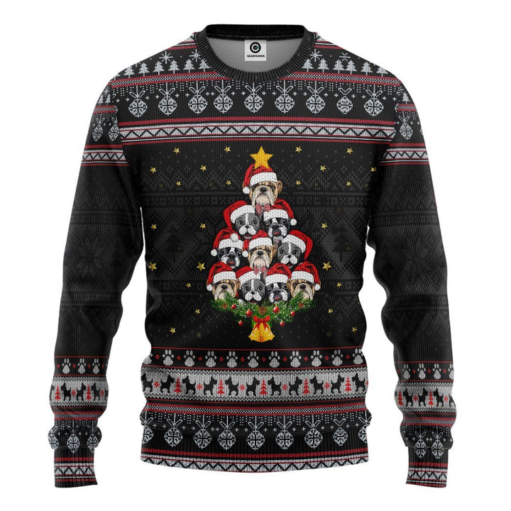 Christmas Pitbull 3D All Over Print | For Men & Women | Adult | HP1911-BehighStyle