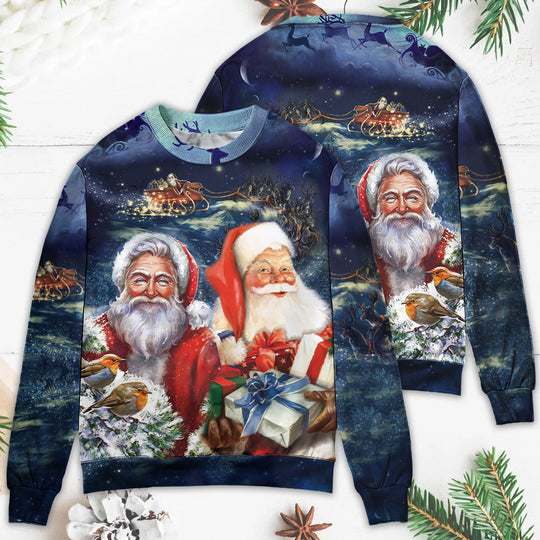 Christmas Santa Claus Snow 3D All Over Print | Adult | HP2969