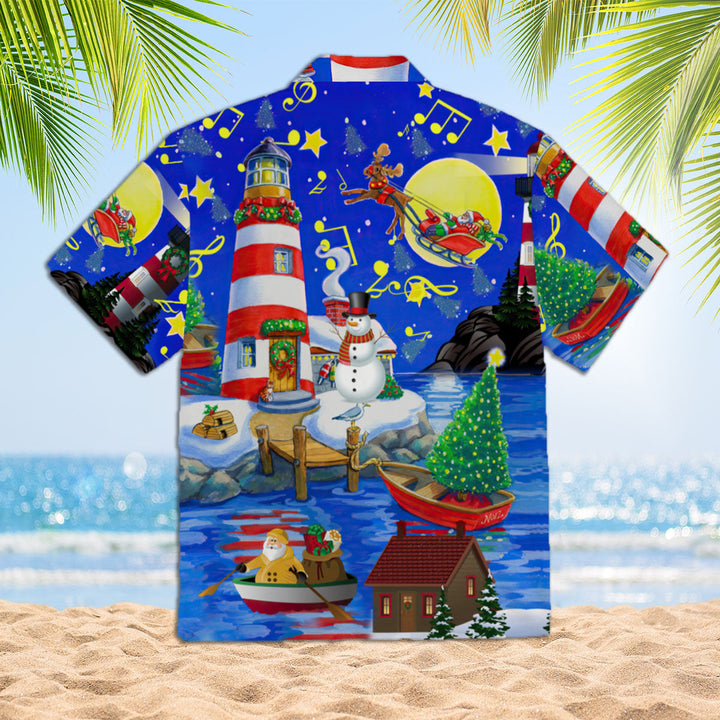 Christmas Sky Hawaiian Shirt | For Men & Women | HW2116-BehighStyle