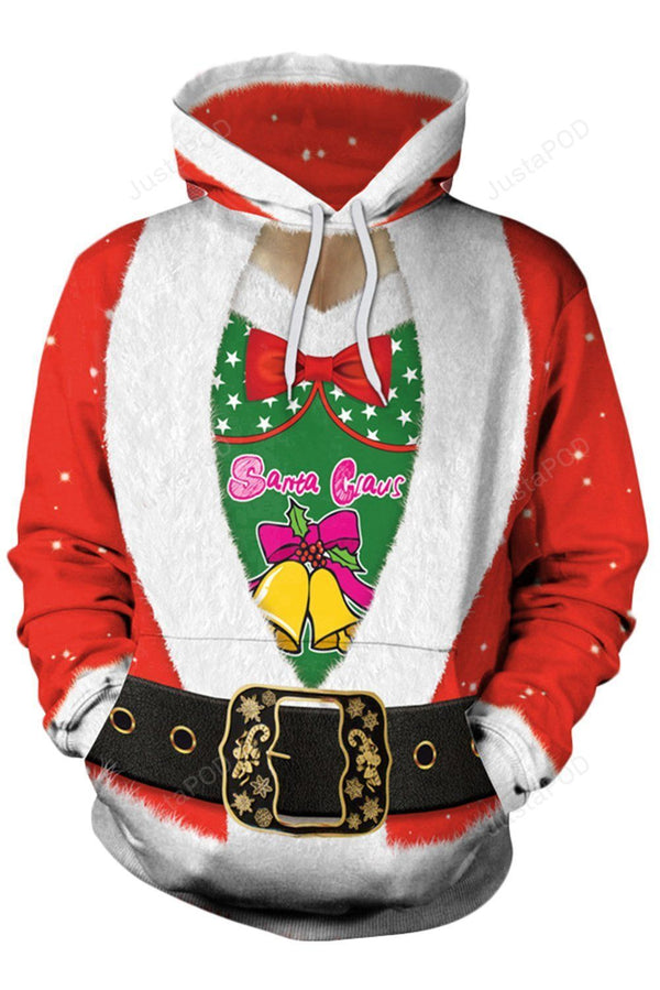 Christmas Sweatshirt Xmas Santa 3D All Over Print | Adult | HP2639