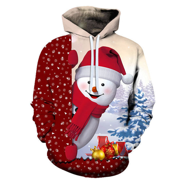 Christmas Theme Snowman 3D All Over Print | For Men & Women | Adult | HP2027-BehighStyle
