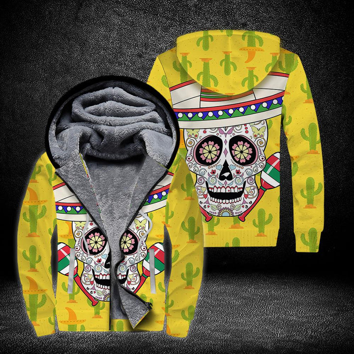 Cinco De Mayo Mexican Fleece Zip Hoodie All Over Print | For Men & Women | FZ106-BehighStyle