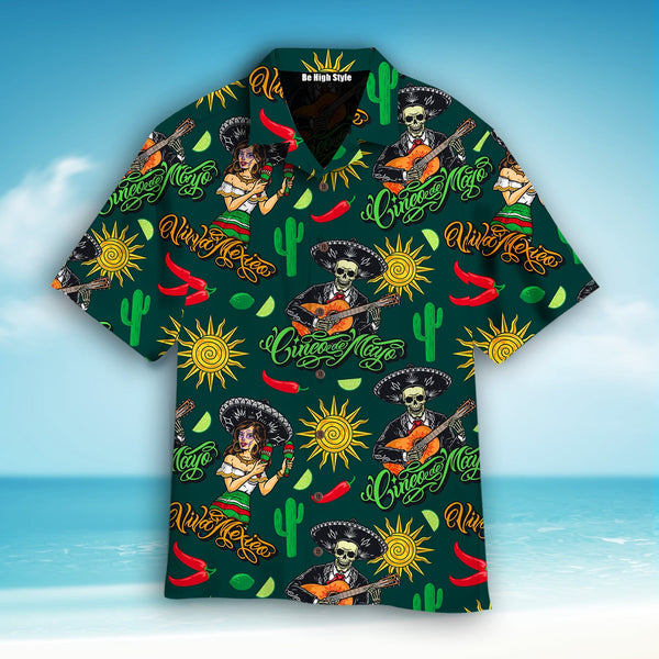 Cinco De Mayo Viva Mexico Festival Hawaiian Shirt | HW396