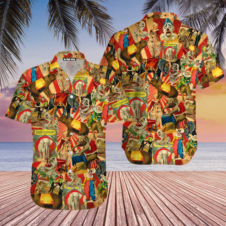 Circus Clowns Halloween Hawaiian Shirt | For Men & Women | HW2131-BehighStyle