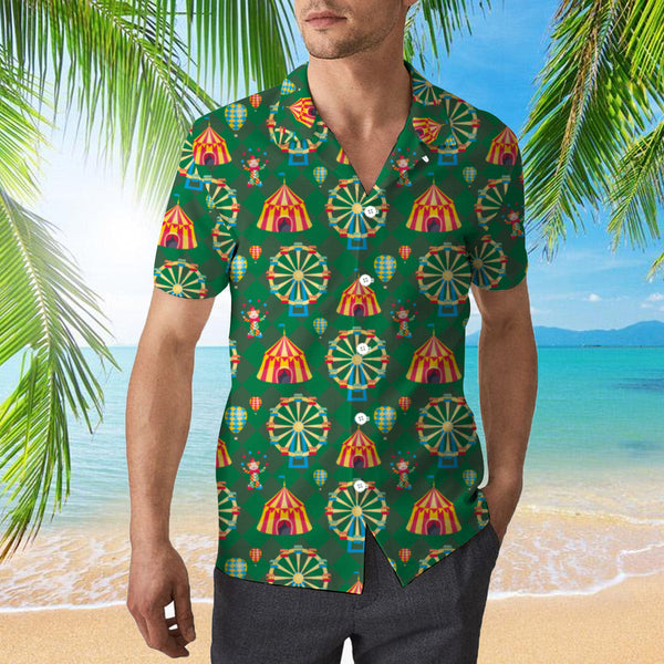 Circus Mysteries With Amazing Tent Hawaiian Shirt | For Men & Women | HW1868-BehighStyle