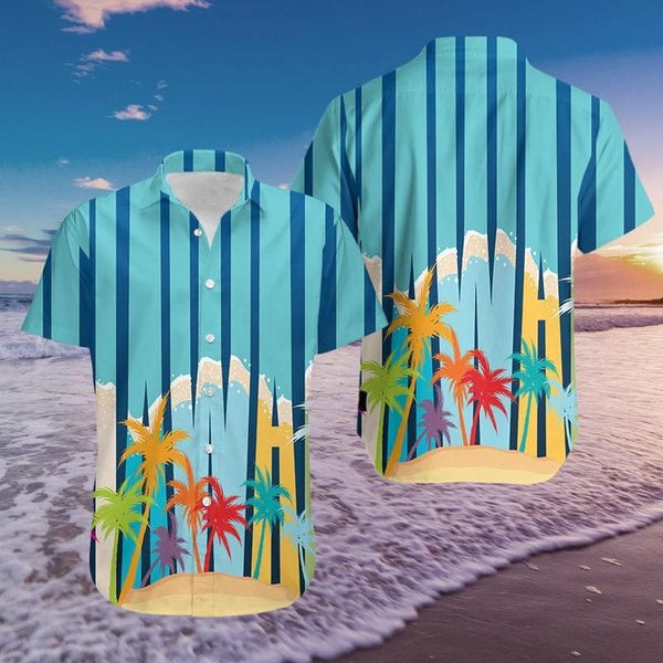 Coconut Beach Tropical Hawaiian Shirt | HW2963