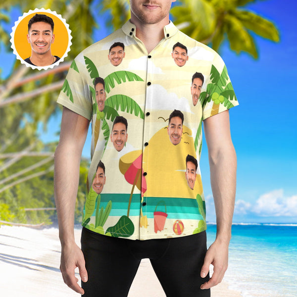 Coconut Tree Beach Party Hawaiian Shirt | HW3105