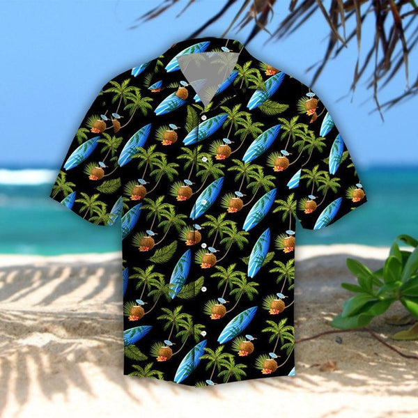Coconut Tree Hawaiian Shirt | HW2970