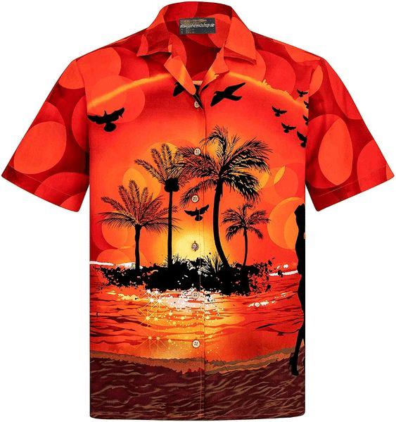 Coconut Tree Hawaiian Shirt | HW2971