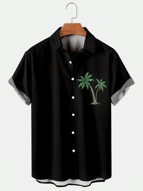 Coconut Tree Hawaiian Shirt | HW3021