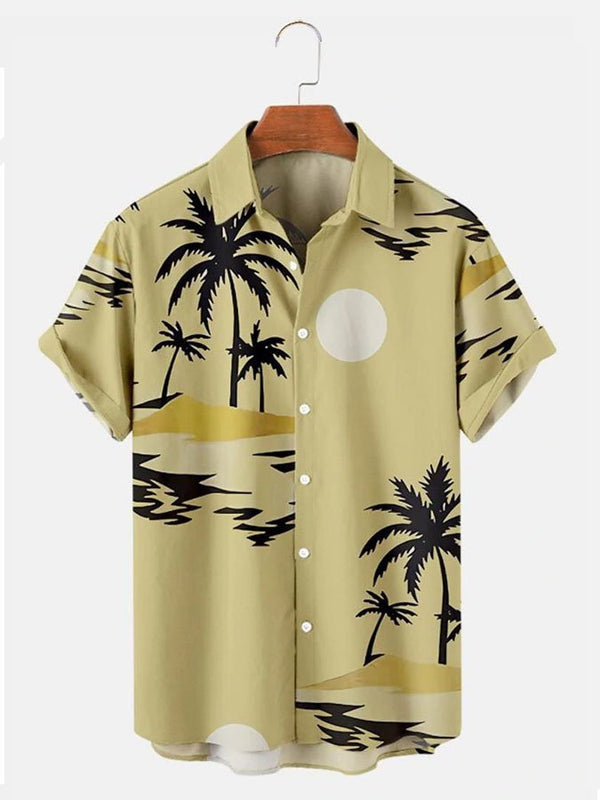 Coconut Tree Hawaiian Shirt | HW3022
