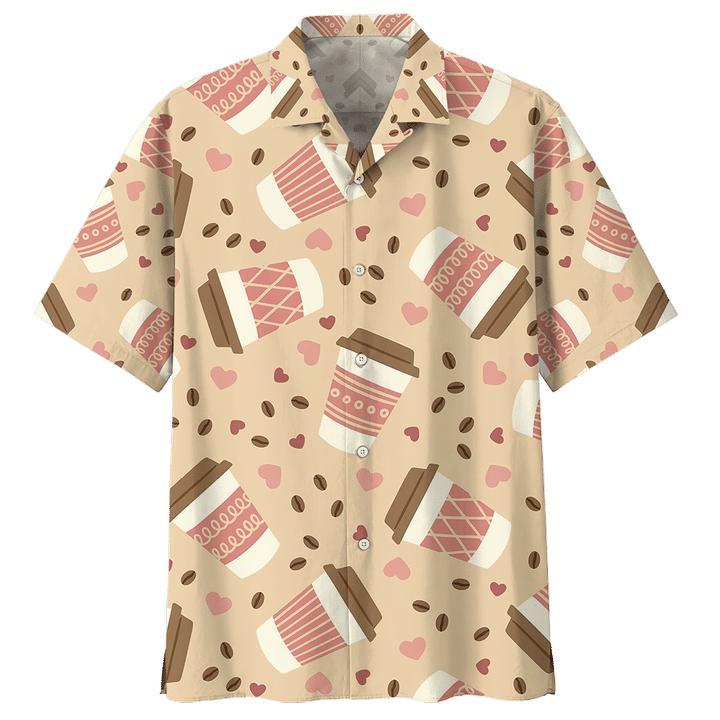 Coffee Aloha Colorful Summer Beach Hawaiian Shirt | For Men & Women | HW2558-BehighStyle
