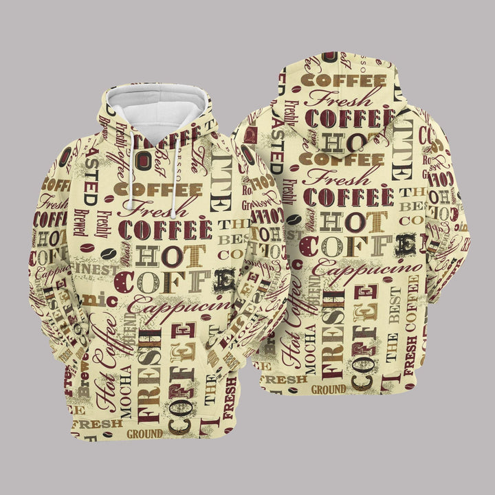 Coffee Beige Unique 3D All Over Print | For Men & Women | Adult | HP1375-BehighStyle