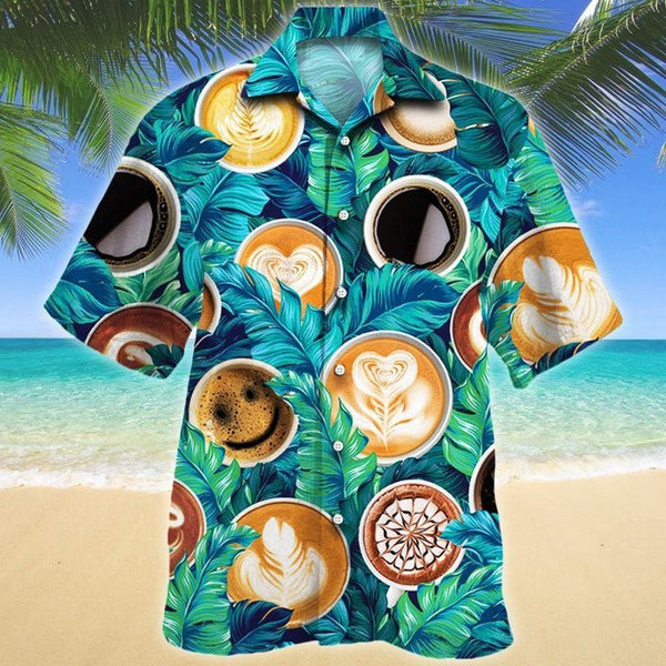 Coffee Lovers Aloha Hawaiian Shirt | For Men & Women | HW2143-BehighStyle