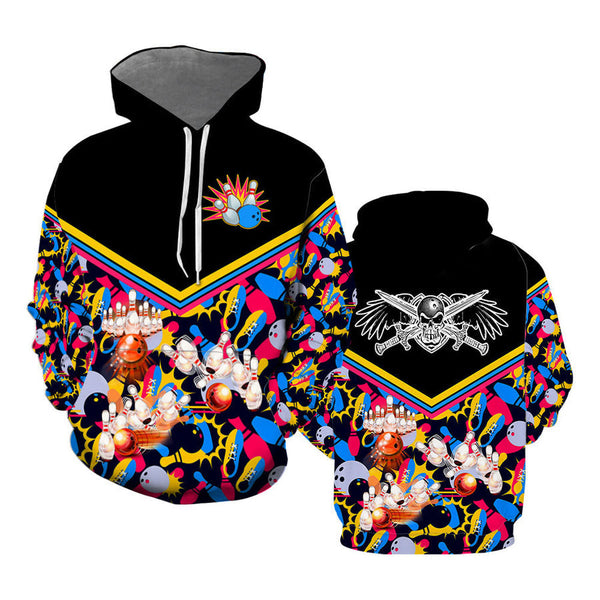 Colorful Bowling 3D All Over Print | Adult | HP2747