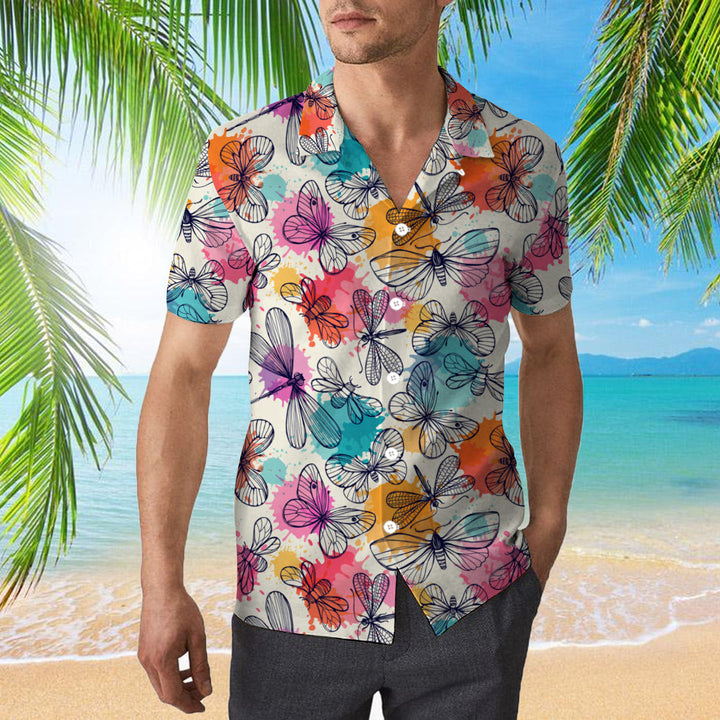 Colorful Butterflies Aloha Hawaiian Shirt | For Men & Women | HW1952-BehighStyle