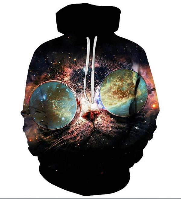 Colorful Cat Cool Design Unisex 3D All Over Print | For Men & Women | Adult | HP737-BehighStyle