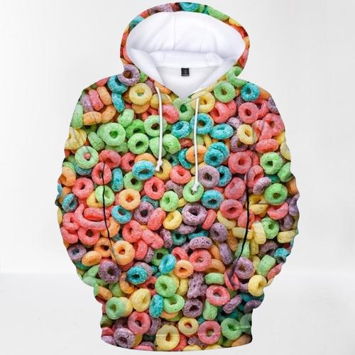 Colorful Cereal Pattern 3D All Over Print | Adult | HP2542