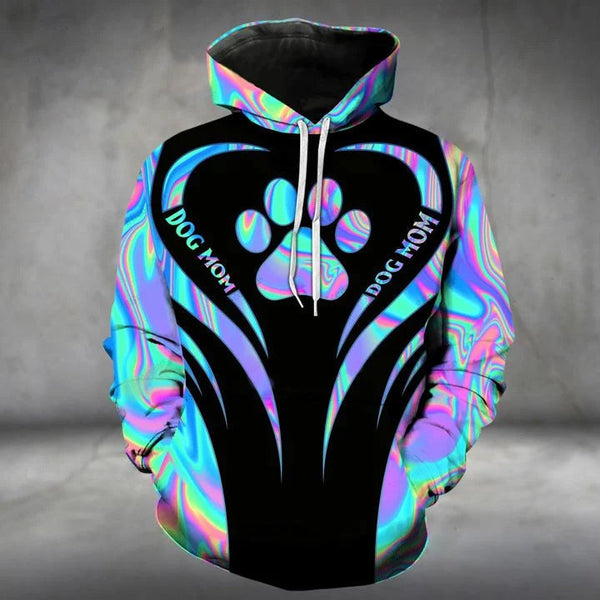 Colorful Dog Mom 3D All Over Print | For Men & Women | Adult | HP1231-BehighStyle