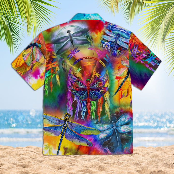 Colorful Dragonfly Hawaiian Shirt | For Men & Women | HW1951-BehighStyle