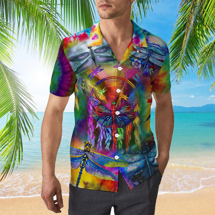 Colorful Dragonfly Hawaiian Shirt | For Men & Women | HW1951-BehighStyle