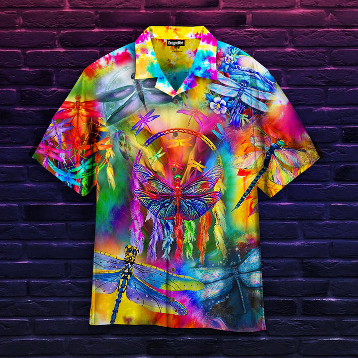 Colorful Dragonfly Hawaiian Shirt | For Men & Women | HW1951-BehighStyle