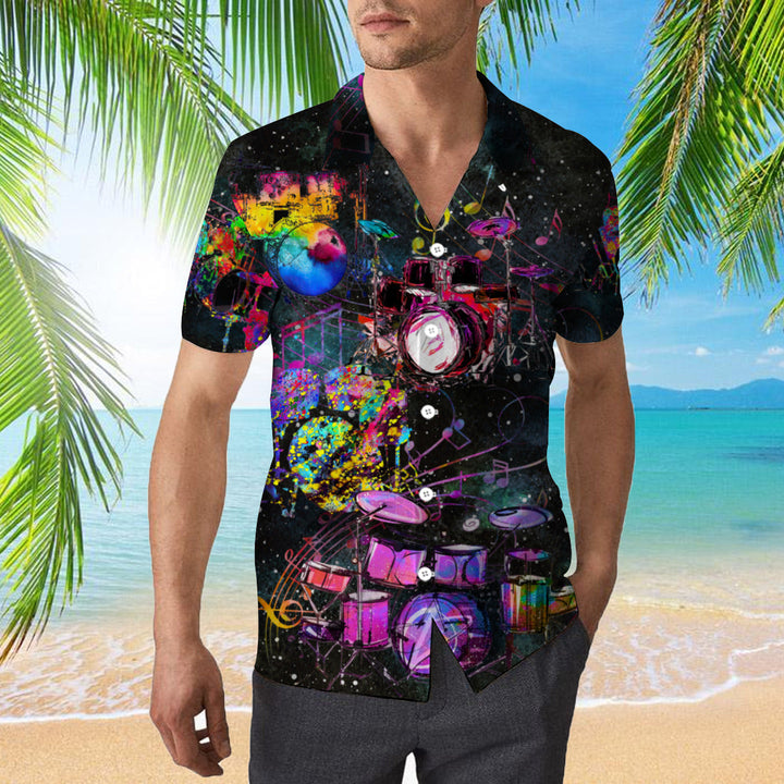 Colorful Drums Hawaiian Shirt | For Men & Women | HW2115-BehighStyle