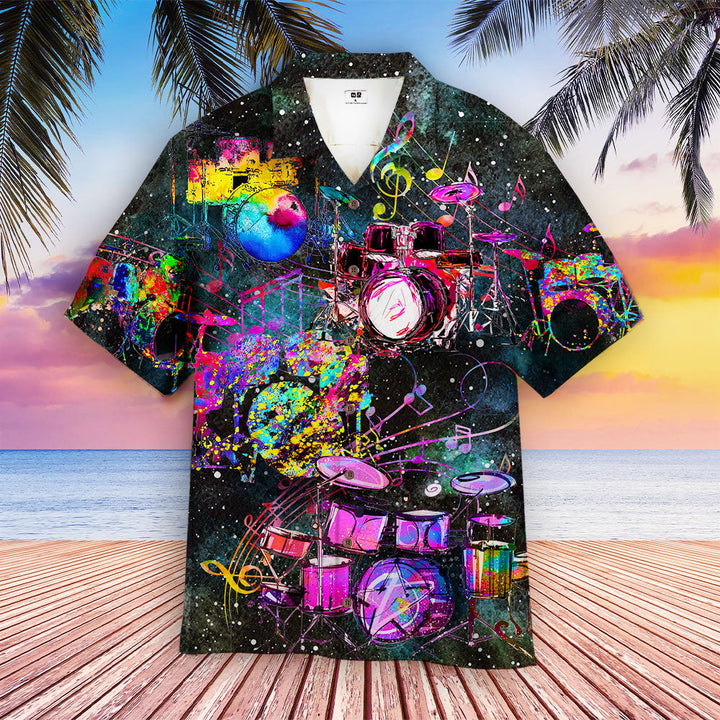 Colorful Drums Hawaiian Shirt | For Men & Women | HW2115-BehighStyle