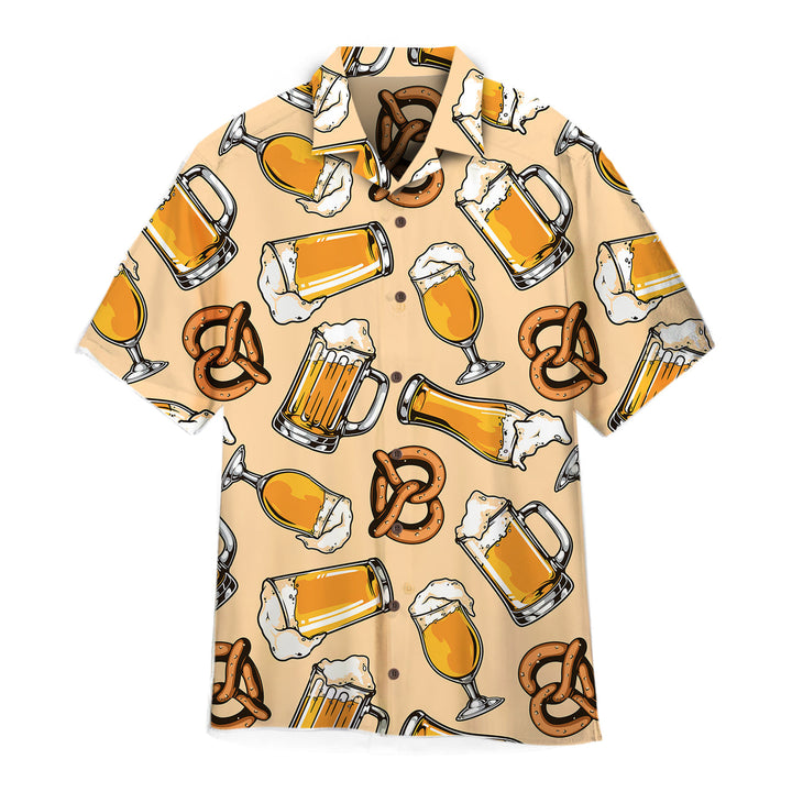 Colorful Glasses Cups And Mugs Of Beer Hawaiian Shirt | For Men & Women | HW2030-BehighStyle