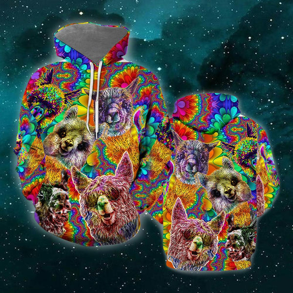 Colorful Llama 3D All Over Print | Adult | HP2929