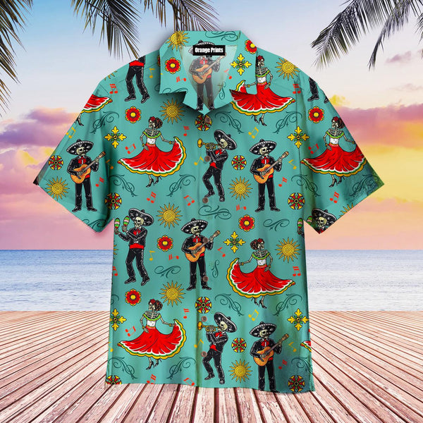 Colorful Mexican Vintage Aloha Hawaiian Shirt | For Men & Women | HW1929-BehighStyle