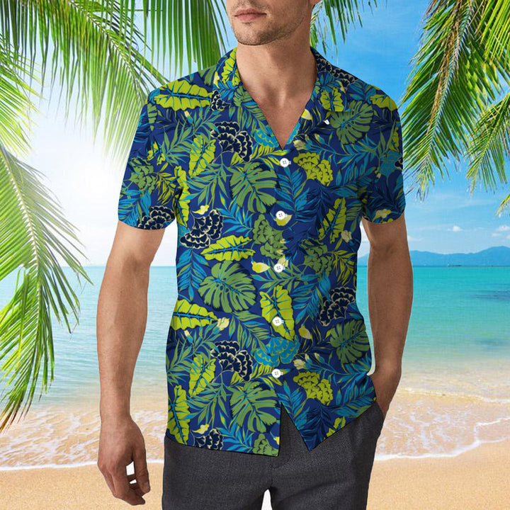 Colorful Summer Vibes Tropic Pattern Hawaiian Shirt | For Men & Women | HW1944-BehighStyle
