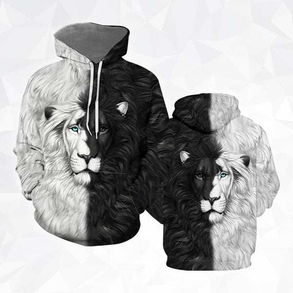Contrast Color Lion 3D All Over Print | For Men & Women | Adult | HP1257-BehighStyle