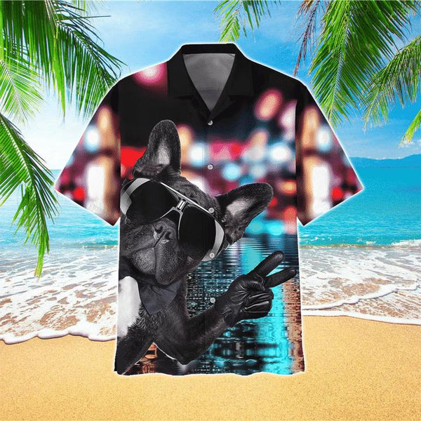 Cool French Bulldog Hawaiian Shirt | For Men & Women | HW1219-BehighStyle