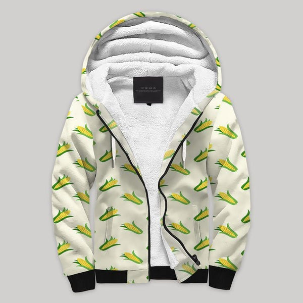Corn Blanket Fleece Zip Hoodie All Over Print | FZ787